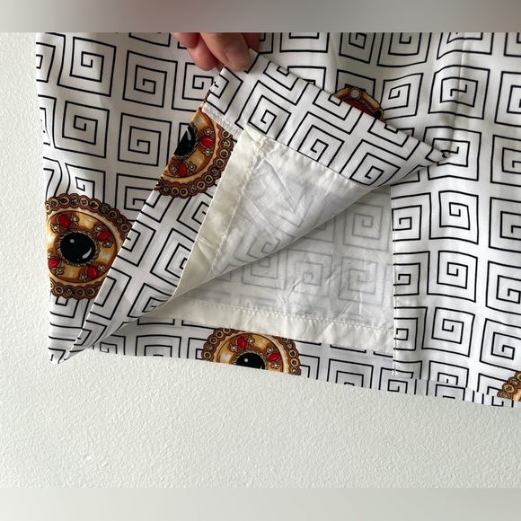 VINTAGE Labyrinth Brooch Pencil Skirt - Picture 7 of 12